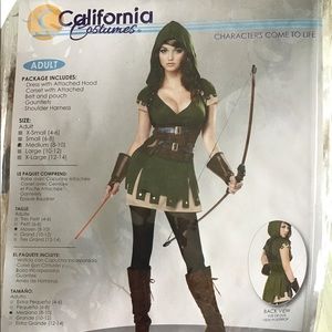 Lady Robin Hood Costume - Medium